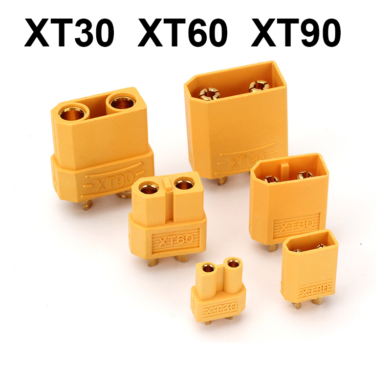 Drone Battery Adapter - 1/2/5/10 buah XT-60 XT60 Pria Wanita