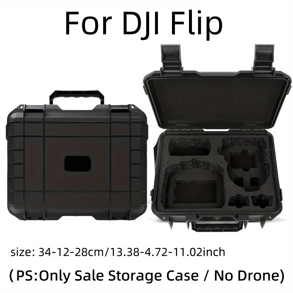 Drone Hard Shell Case - Untuk Kotak Penyimpanan Hard-Shell DJI Flip,