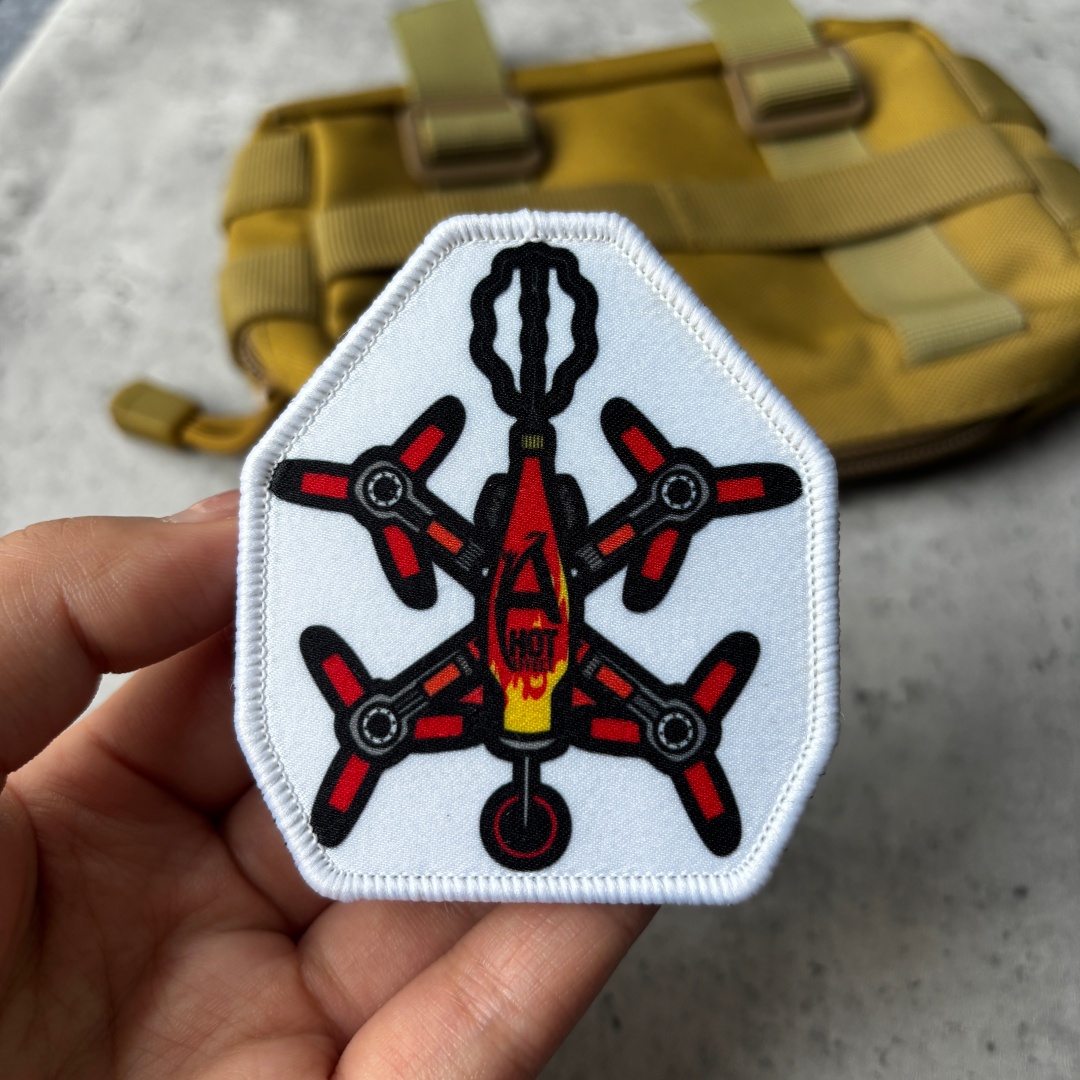 Drone Backpack - Patch Operator Drone FPV, Patch Moral