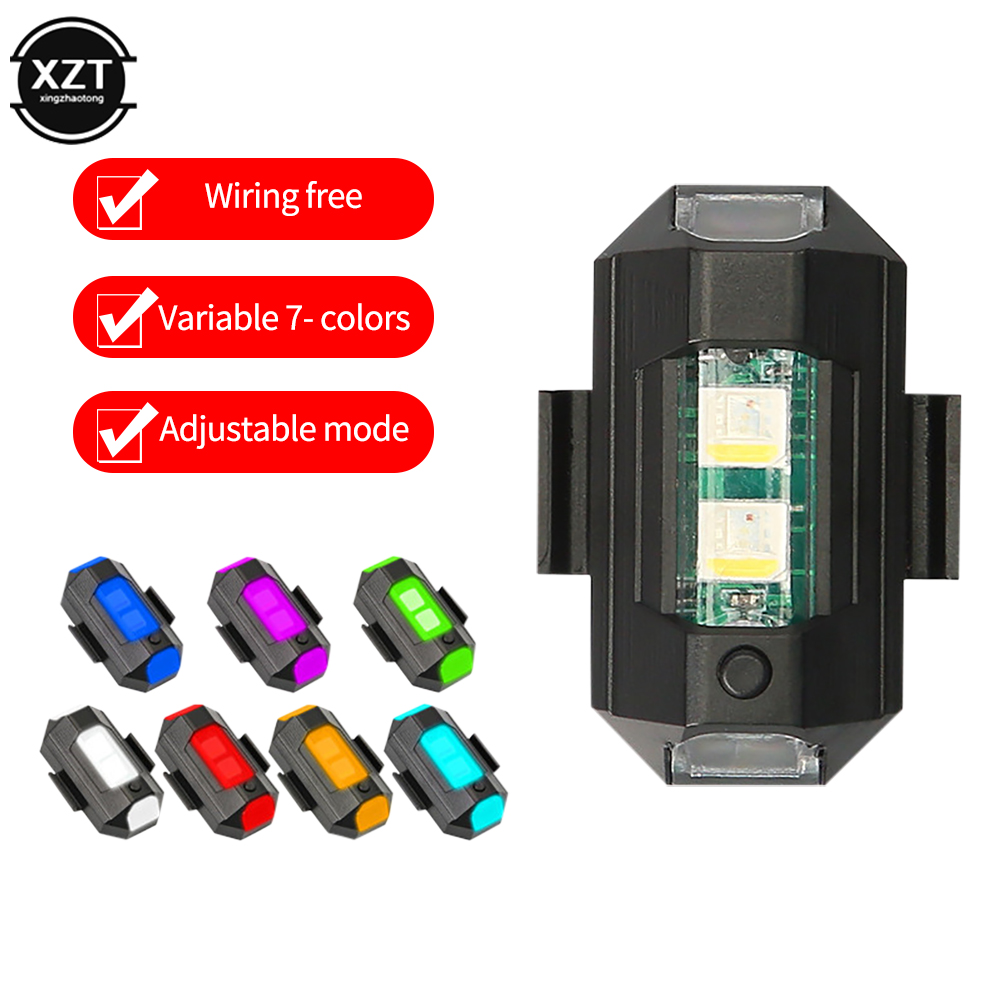 Lampu sorot LED USB Anti tabra - Drone Strobe Light ulasan dan harga