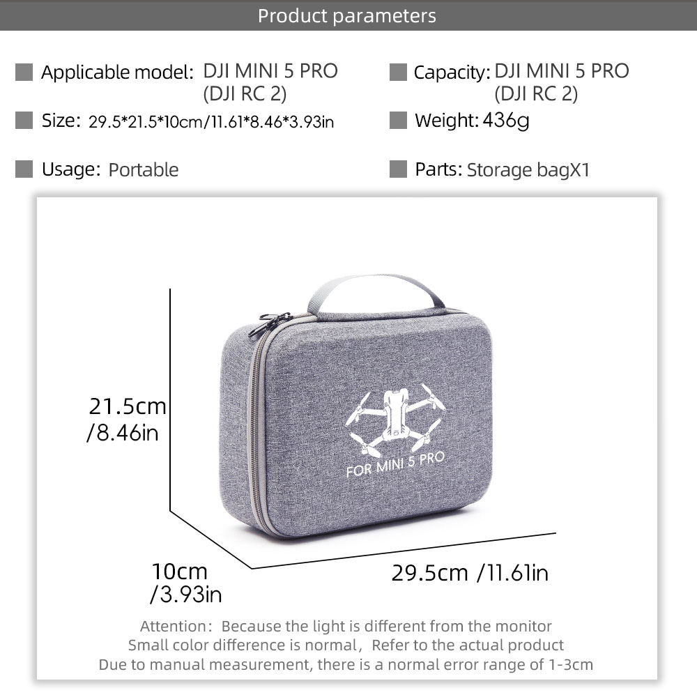 Tas Penyimpanan untuk Drone DJ - Drone Carrying Case ulasan dan harga