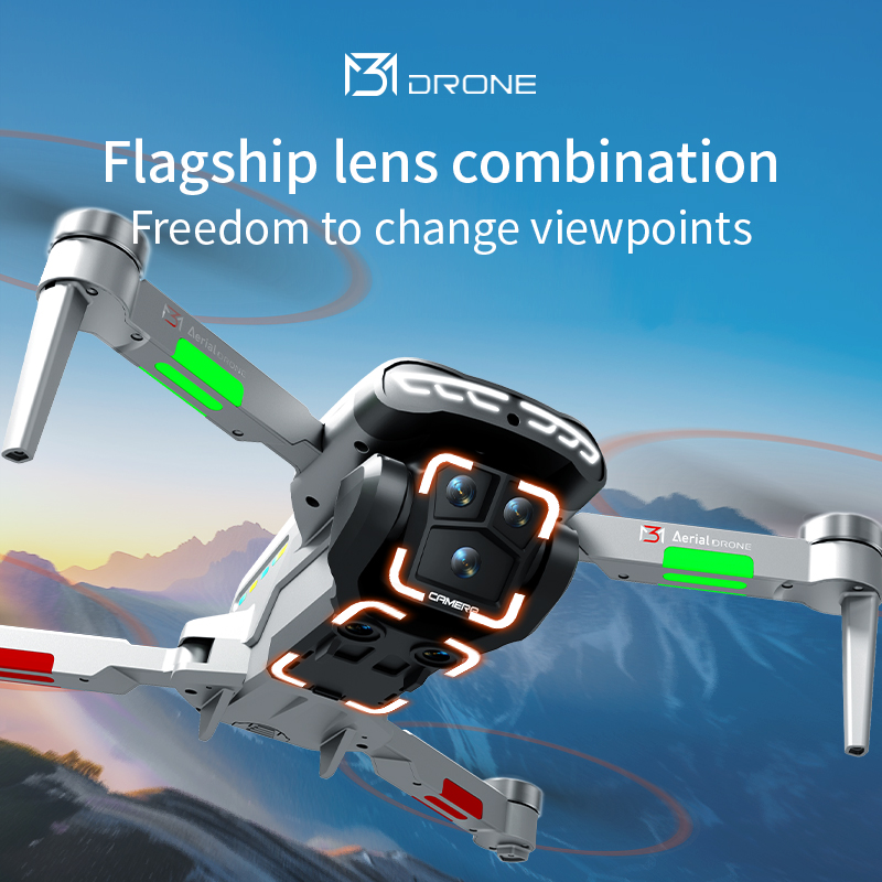 M3 Drone Profesional 4K HD Fot - Drone Controller Screen ulasan dan harga