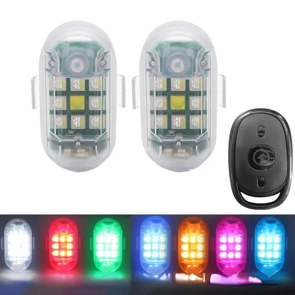 Lampu sorot LED nirkabel isi 1 - Drone Strobe Light ulasan dan harga