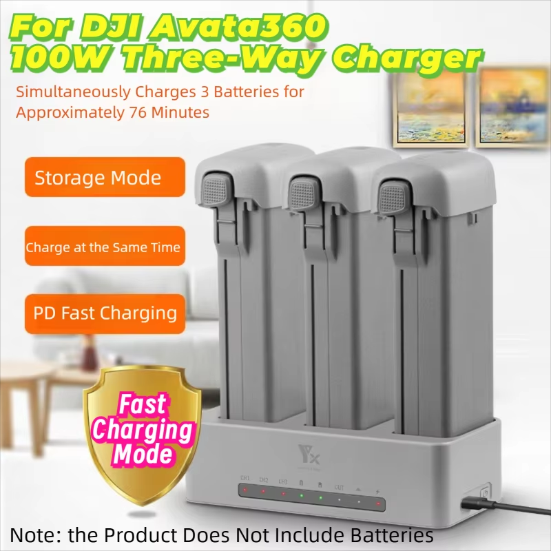Untuk Baterai Drone DJI AVATA3 - Drone Charging Hub ulasan dan harga