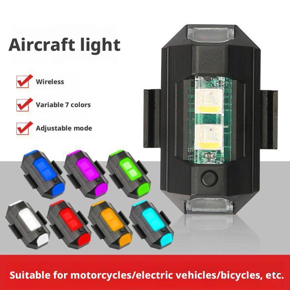 2 Buah Lampu Strobo LED Mini D - Drone Strobe Light ulasan dan harga