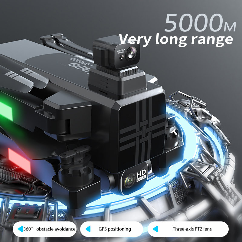 A380 Drone 4K HD tiga sumbu, m - Drone Battery Adapter ulasan dan harga