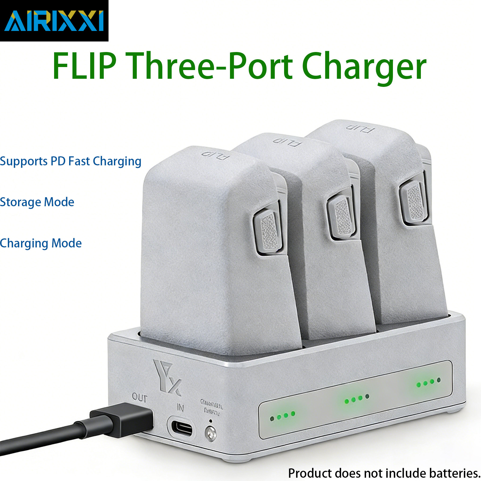 Hub Pengisi Daya Baterai 3-Por - Drone Charging Hub ulasan dan harga