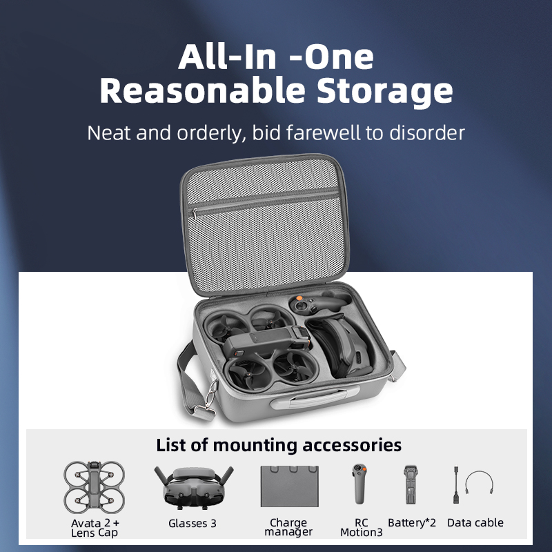 Tas Jinjing untuk DJI Avata 2  - Drone Carrying Case ulasan dan harga